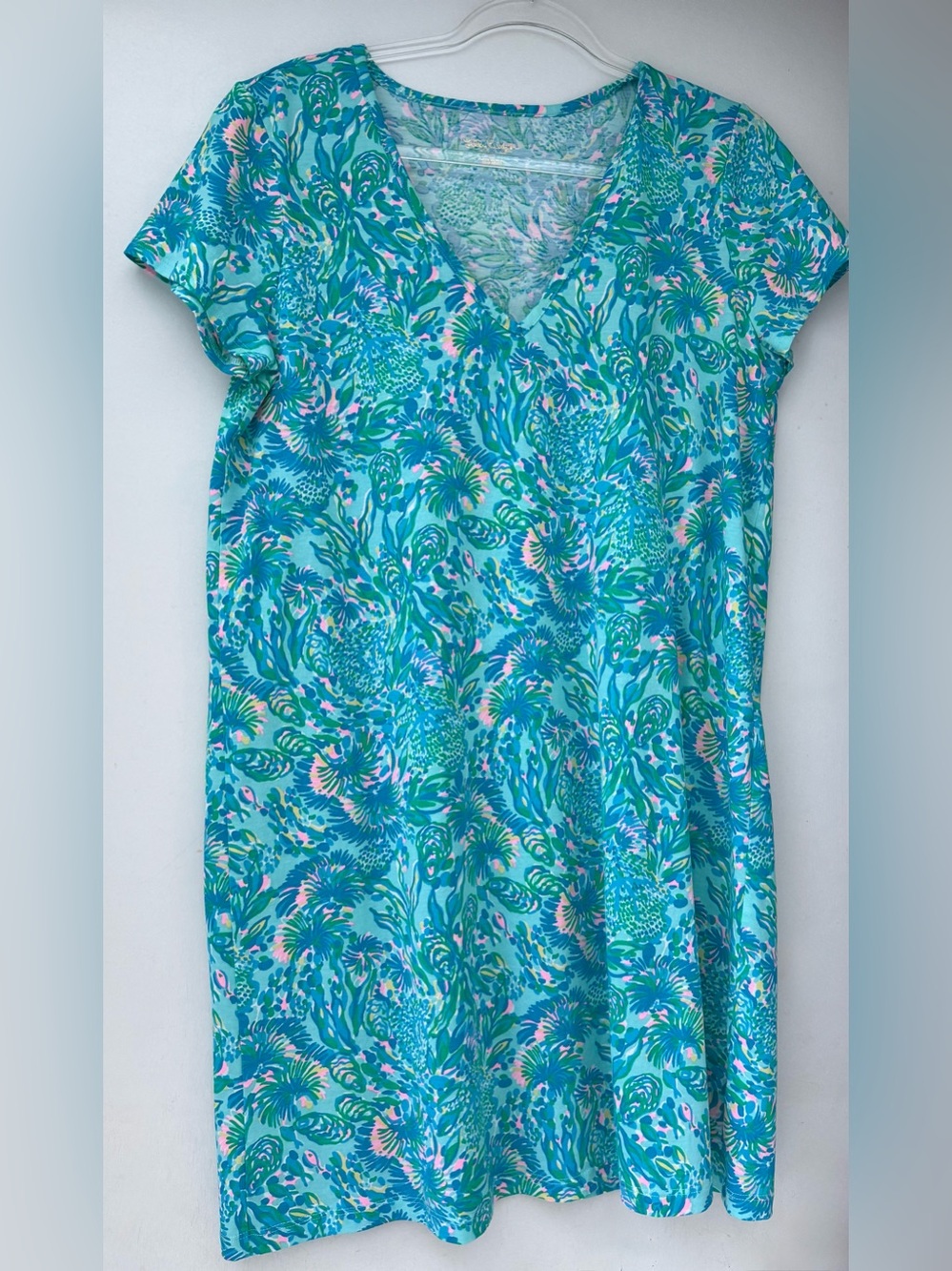Lilly Pulitzer Etta dress size large in EUC